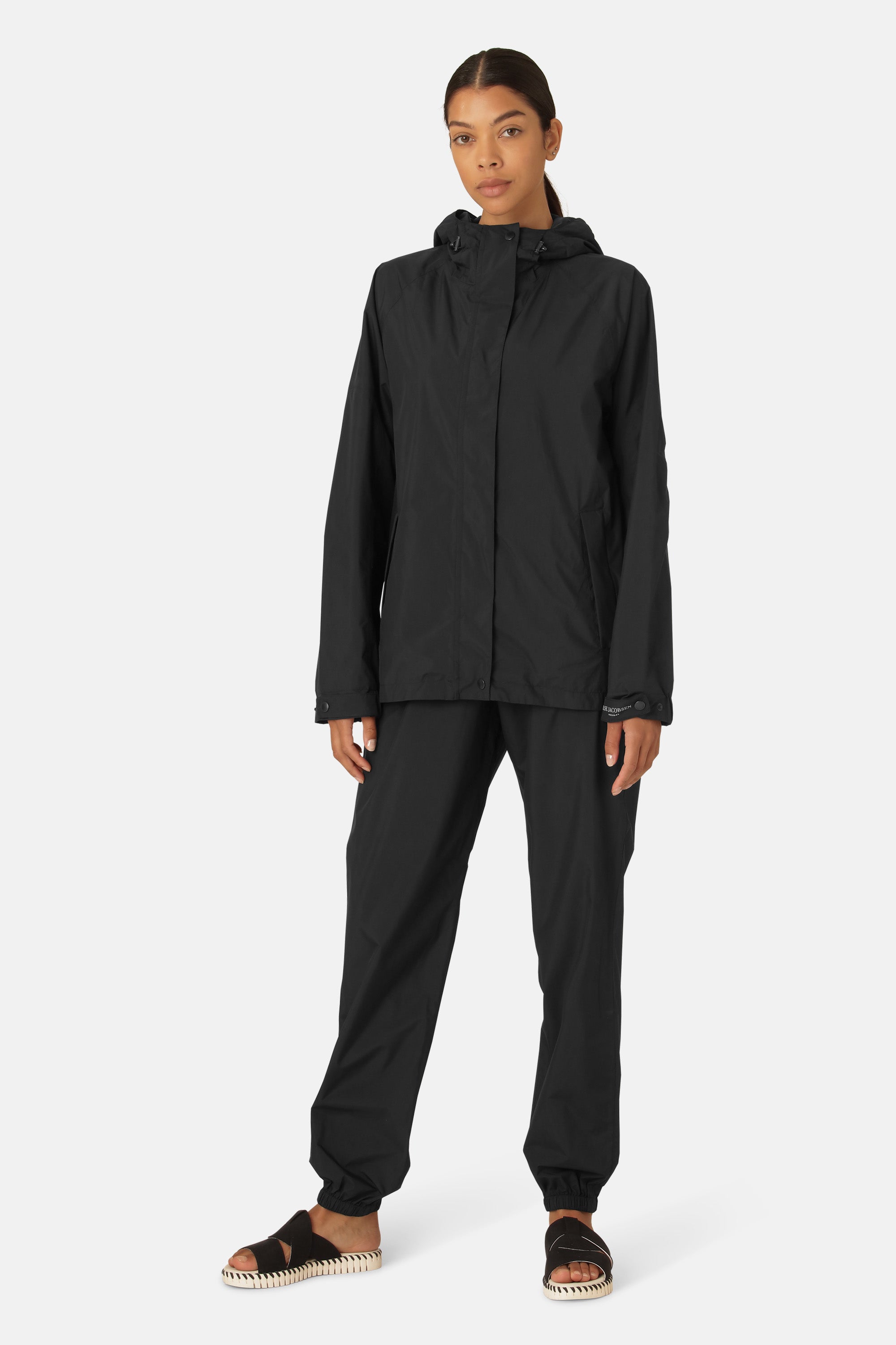Ilse Jacobsen Hornbæk Rain Regenjacke Rain jacket 001 Black